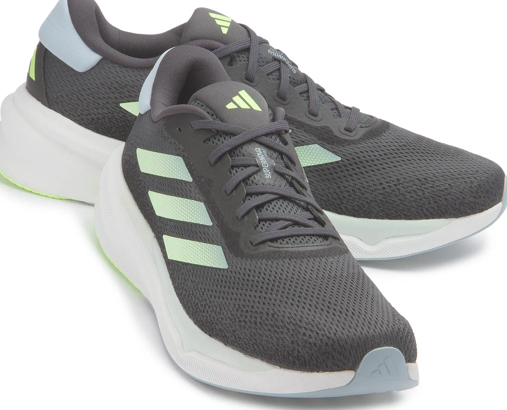 Sneaker|Schnürschuhe|Adidas Sneaker in Übergrößen Grau