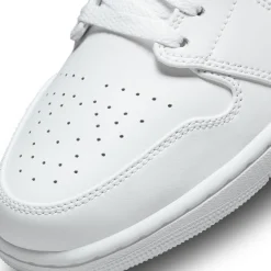Sneaker|Sneaker|nike Air Jordan 1 Low in Übergrößen Weiß
