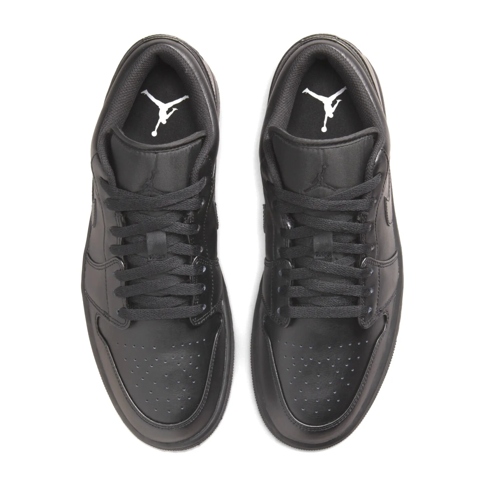 Sneaker|Sneaker|nike Air Jordan 1 Low in Übergrößen Schwarz
