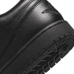 Sneaker|Sneaker|nike Air Jordan 1 Low in Übergrößen Schwarz