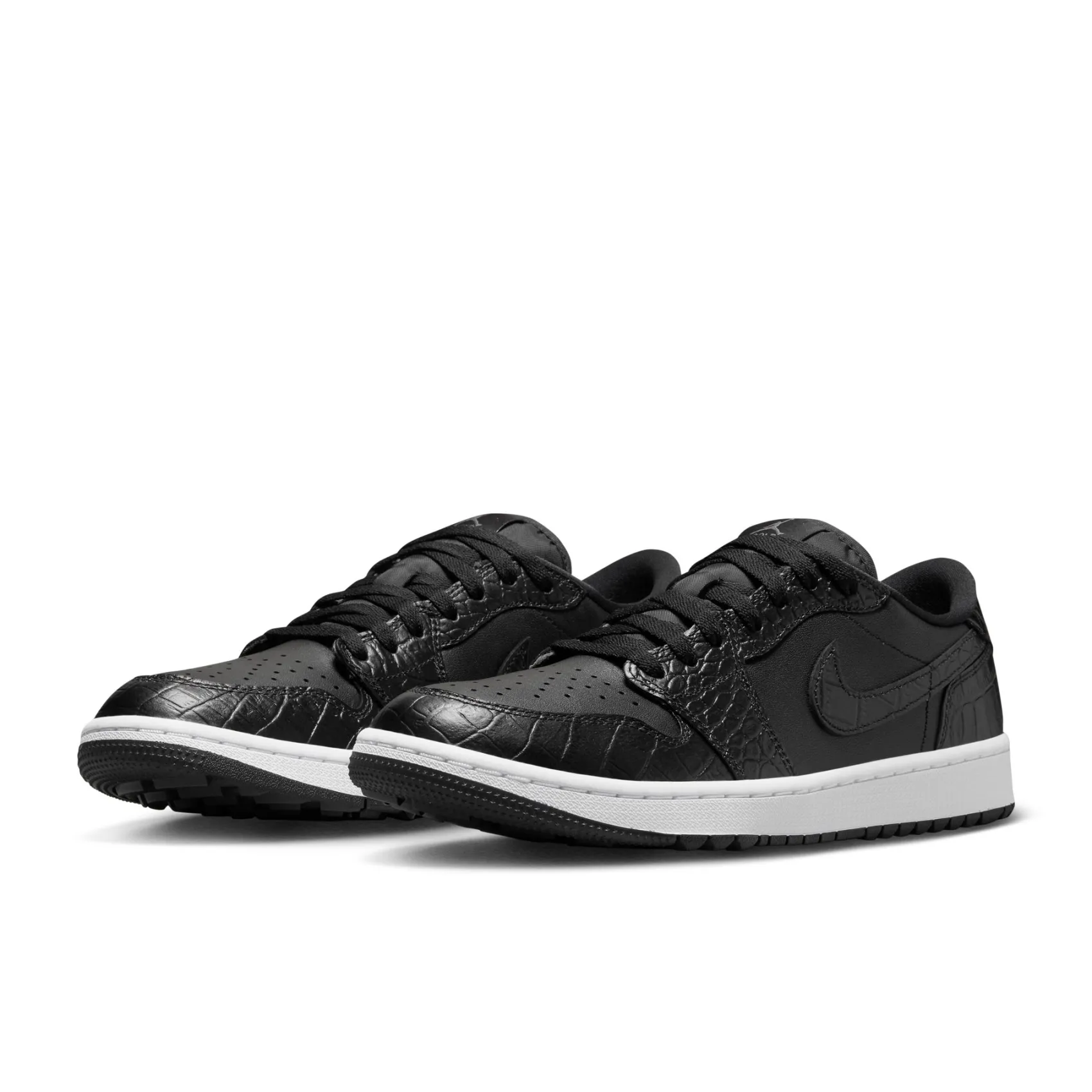 Sneaker|Sneaker|nike Air Jordan 1 Low in Übergrößen Schwarz
