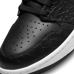 Sneaker|Sneaker|nike Air Jordan 1 Low in Übergrößen Schwarz