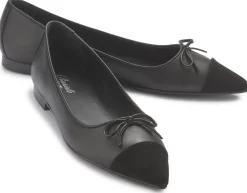 Ballerinas|Horsch Schuhe Ballerina in Übergrößen Schwarz