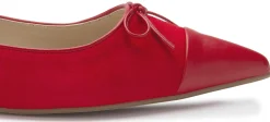 Ballerinas|Horsch Schuhe Ballerina in Übergrößen Rot