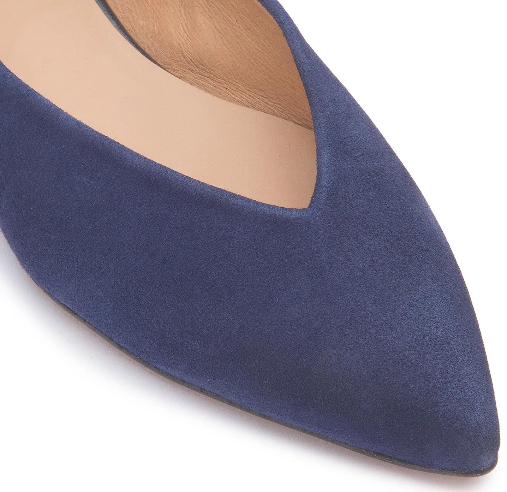 Ballerinas|Horsch Schuhe Ballerina in Übergrößen Blau