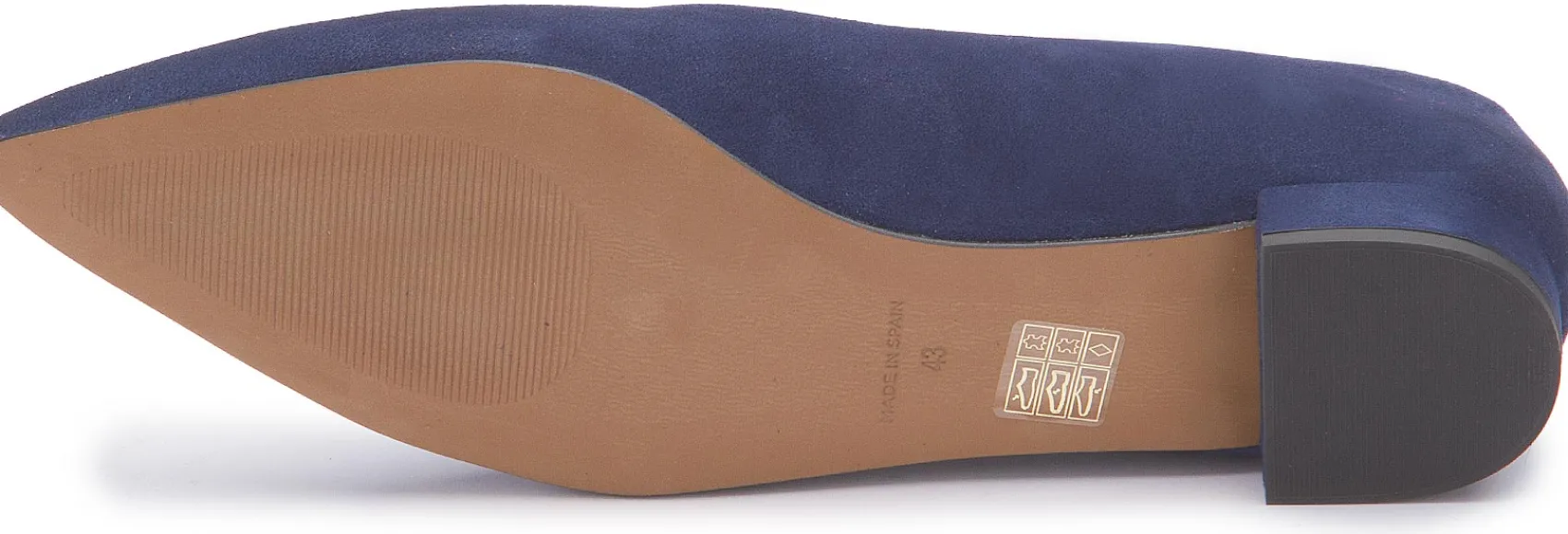 Ballerinas|Horsch Schuhe Ballerina in Übergrößen Blau