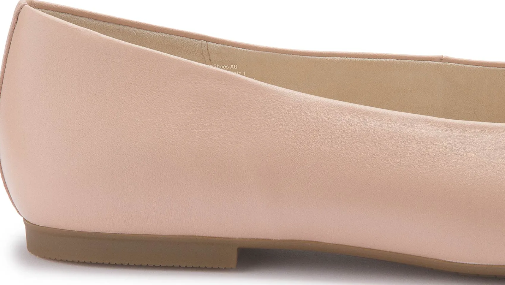 Ballerinas|Gabor Ballerina in Übergrößen Beige