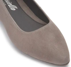 Ballerinas|Horsch Schuhe Ballerina in Übergrößen Beige