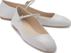 Ballerinas|Horsch Schuhe Ballerina in Übergrößen Grau