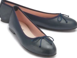 Ballerinas|Horsch Schuhe Ballerina in Übergrößen Blau