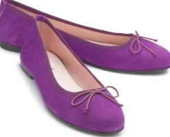 Ballerinas|Horsch Schuhe Ballerina in Übergrößen Lila