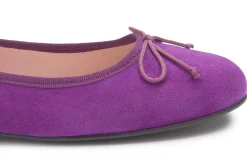Ballerinas|Horsch Schuhe Ballerina in Übergrößen Lila