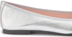 Ballerinas|Horsch Schuhe Ballerina in Übergrößen Silber