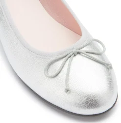 Ballerinas|Horsch Schuhe Ballerina in Übergrößen Silber