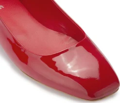 Ballerinas|Horsch Schuhe Ballerina in Übergrößen Rot