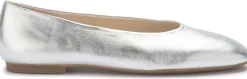 Ballerinas|Gabor Ballerina in Übergrößen Silber