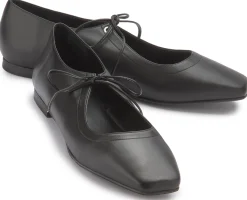 Ballerinas|Horsch Schuhe Ballerina in Übergrößen Schwarz