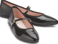 Ballerinas|Horsch Schuhe Ballerina in Übergrößen Schwarz