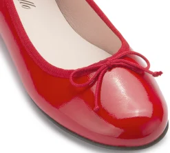 Ballerinas|Horsch Schuhe Ballerina in Übergrößen Rot