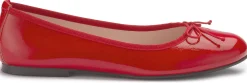 Ballerinas|Horsch Schuhe Ballerina in Übergrößen Rot
