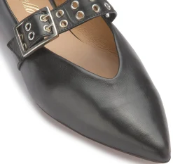 Ballerinas|Horsch Schuhe Ballerina in Übergrößen Schwarz