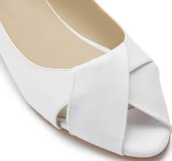 Ballerinas|Horsch Schuhe Ballerina in Übergrößen Weiß