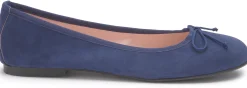 Ballerinas|Horsch Schuhe Ballerina in Übergrößen Blau