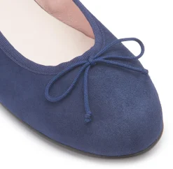 Ballerinas|Horsch Schuhe Ballerina in Übergrößen Blau