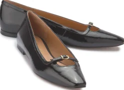 Ballerinas|Horsch Schuhe Ballerina in Übergrößen Schwarz