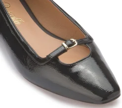 Ballerinas|Horsch Schuhe Ballerina in Übergrößen Schwarz