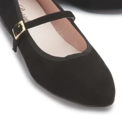 Ballerinas|Horsch Schuhe Ballerina in Übergrößen Schwarz