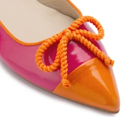 Ballerinas|Horsch Schuhe Ballerina in Übergrößen Pink