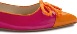 Ballerinas|Horsch Schuhe Ballerina in Übergrößen Pink