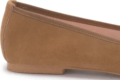Ballerinas|Horsch Schuhe Ballerina in Übergrößen Braun