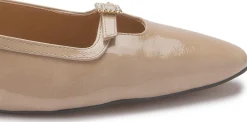 Ballerinas|Horsch Schuhe Ballerina in Übergrößen Beige