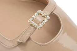 Ballerinas|Horsch Schuhe Ballerina in Übergrößen Beige