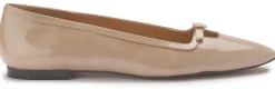 Ballerinas|Horsch Schuhe Ballerina in Übergrößen Beige