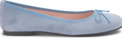Ballerinas|Horsch Schuhe Ballerina in Übergrößen Blau