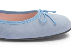 Ballerinas|Horsch Schuhe Ballerina in Übergrößen Blau