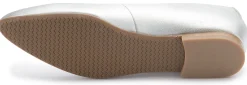 Ballerinas|Horsch Schuhe Ballerina in Übergrößen Silber