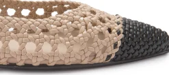 Ballerinas|Horsch Schuhe Ballerina in Übergrößen Beige