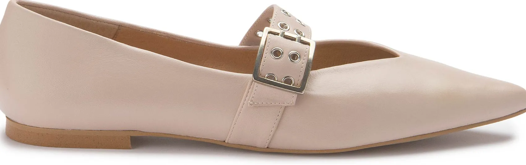 Ballerinas|Horsch Schuhe Ballerina in Übergrößen Beige
