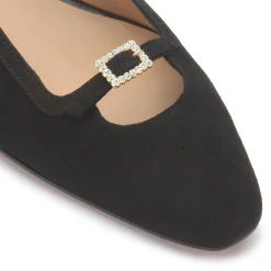 Ballerinas|Horsch Schuhe Ballerina in Übergrößen Schwarz