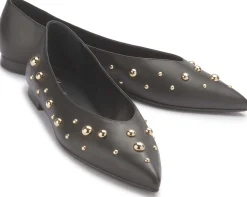 Ballerinas|Horsch Schuhe Ballerina in Übergrößen Schwarz