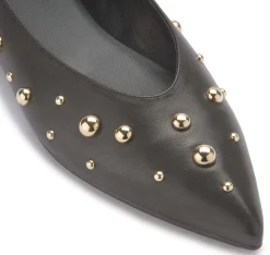 Ballerinas|Horsch Schuhe Ballerina in Übergrößen Schwarz