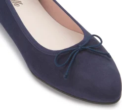 Ballerinas|Horsch Schuhe Ballerina in Übergrößen Blau