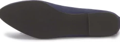 Ballerinas|Horsch Schuhe Ballerina in Übergrößen Blau