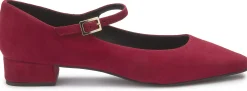 Ballerinas|Horsch Schuhe Ballerina in Übergrößen Rot