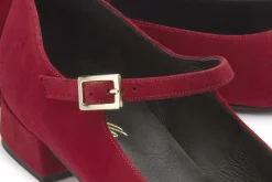 Ballerinas|Horsch Schuhe Ballerina in Übergrößen Rot