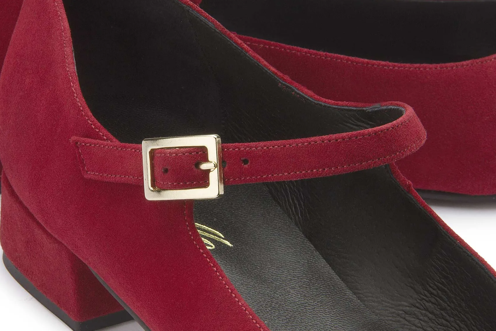 Ballerinas|Horsch Schuhe Ballerina in Übergrößen Rot